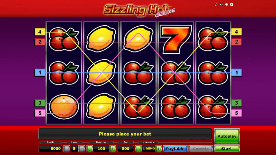 Sizzling Hot Deluxe slot